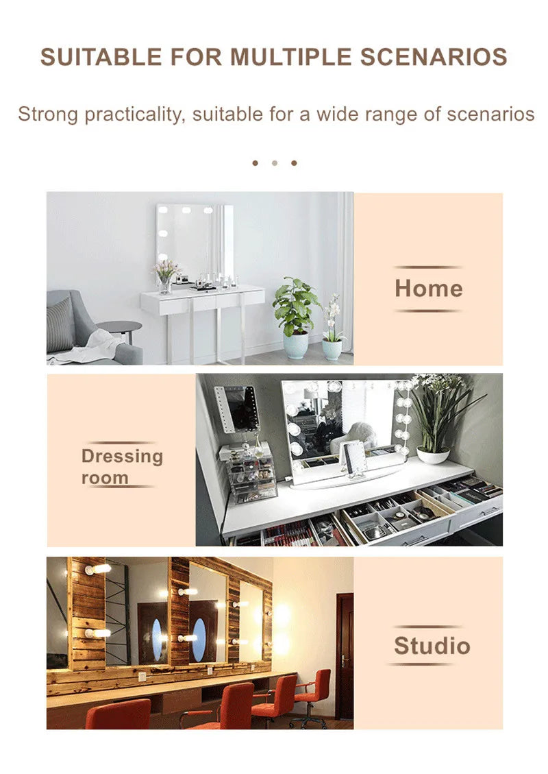 LED Light Makeup Mirror Bulbs