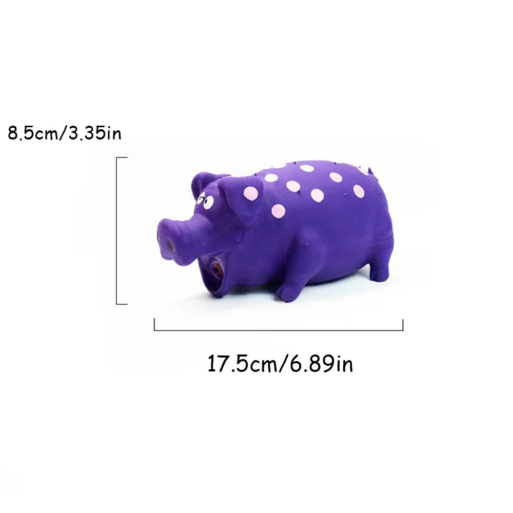 Pet Latex Pig Toy