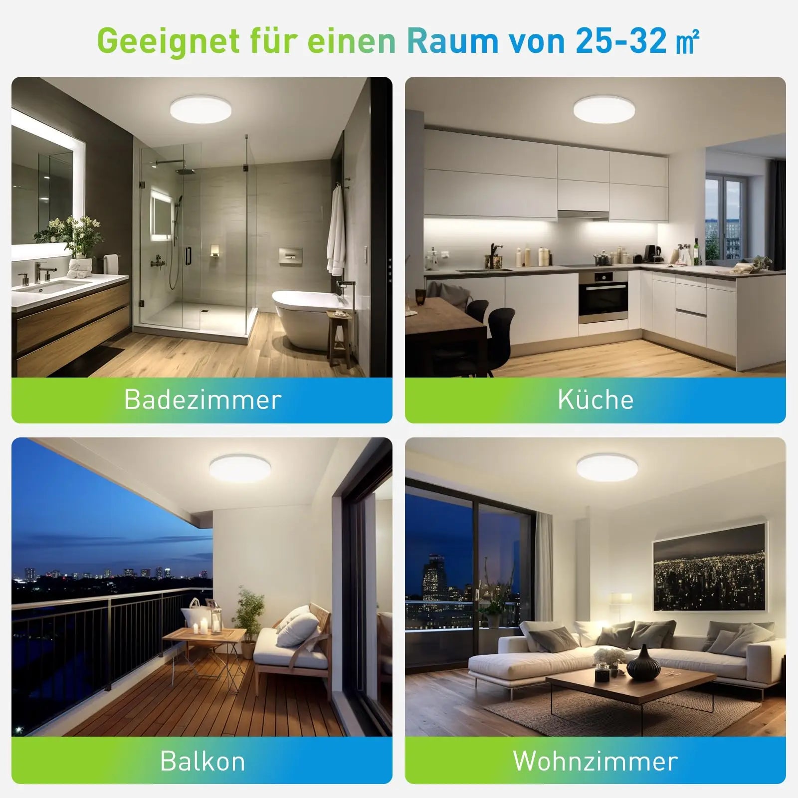 Round LED Ceiling Light