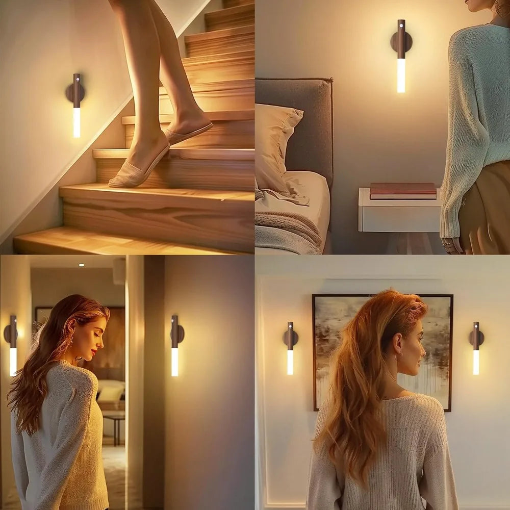 LED Night Light USB Charging Intelligent Human Induction