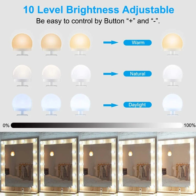 LED Light Makeup Mirror Bulbs