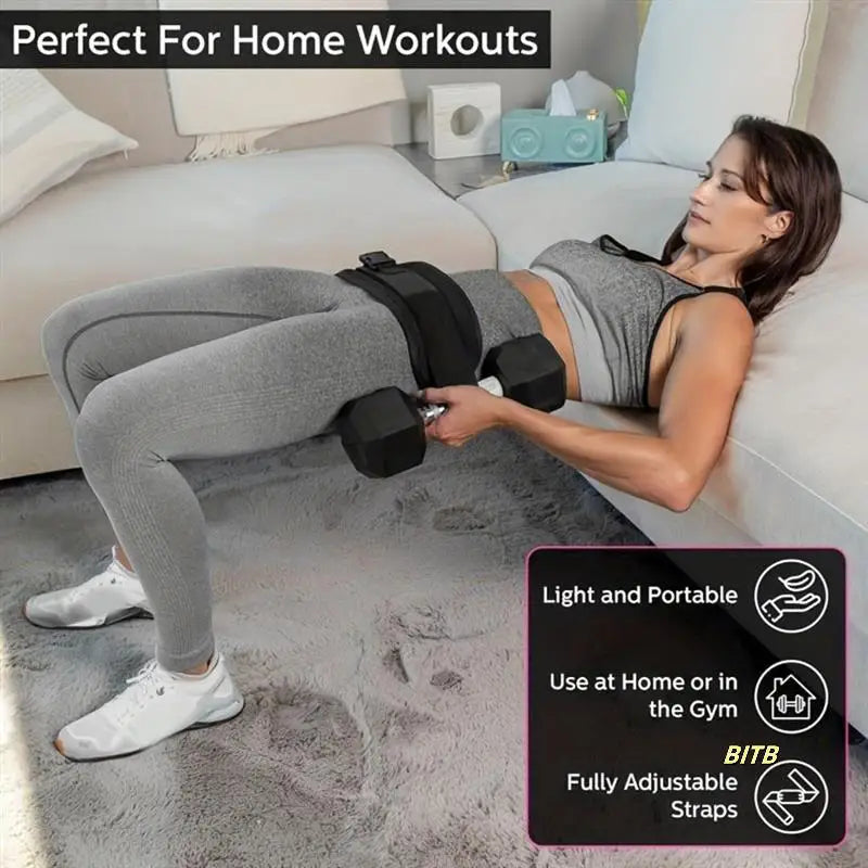 Yoga Exercise Dumbbells Waist Weight Belt