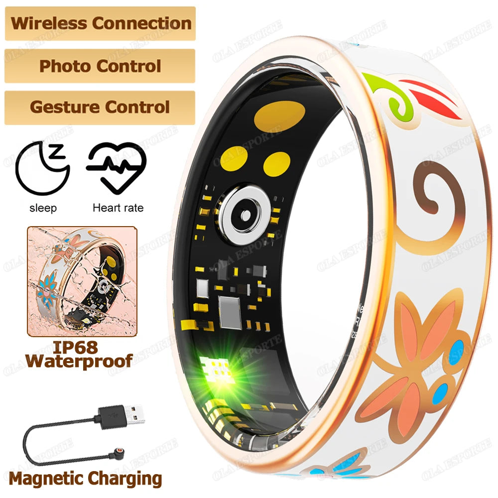 Diamond Fashion Women Smart Ring