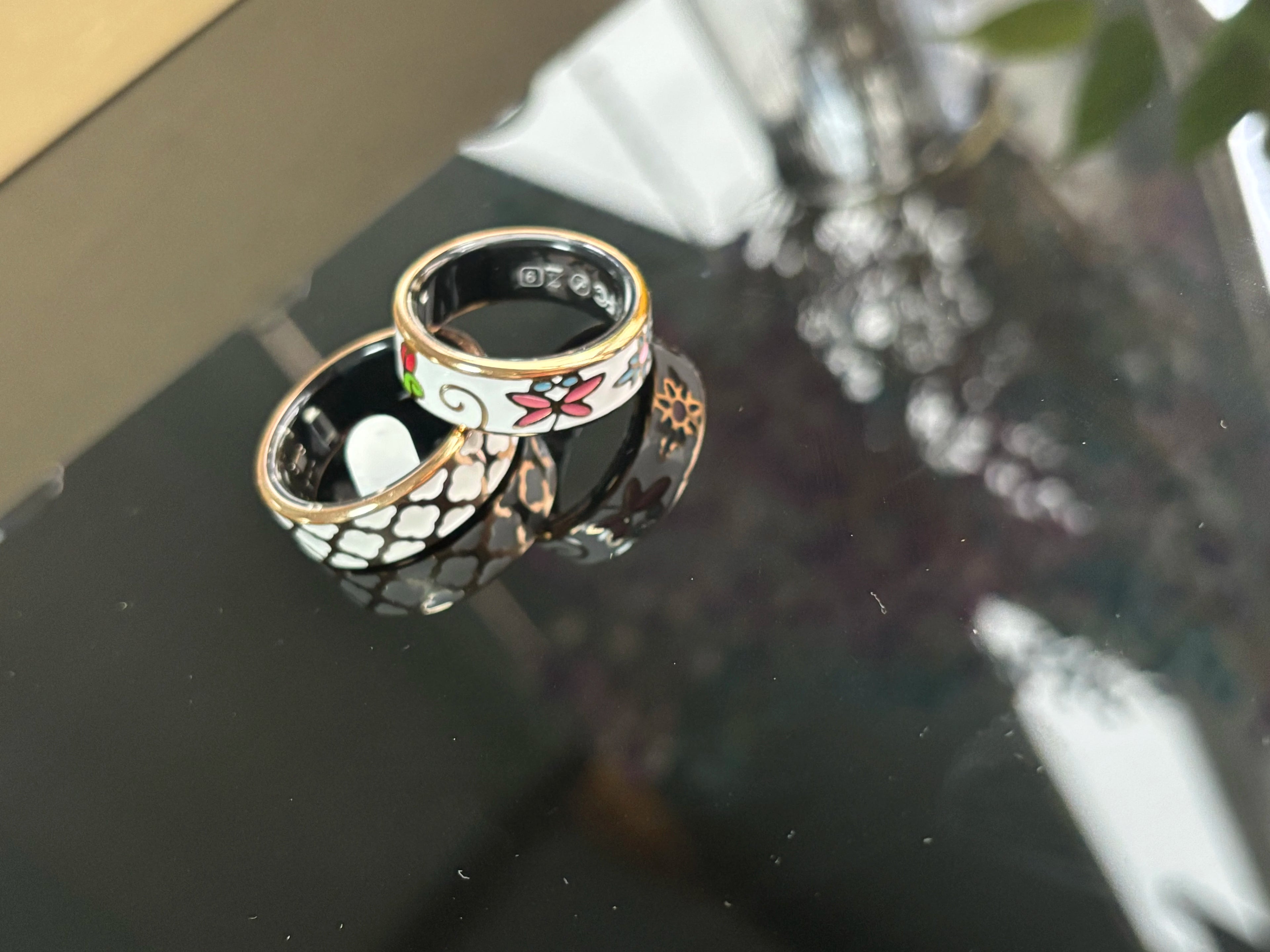 Diamond Fashion Women Smart Ring