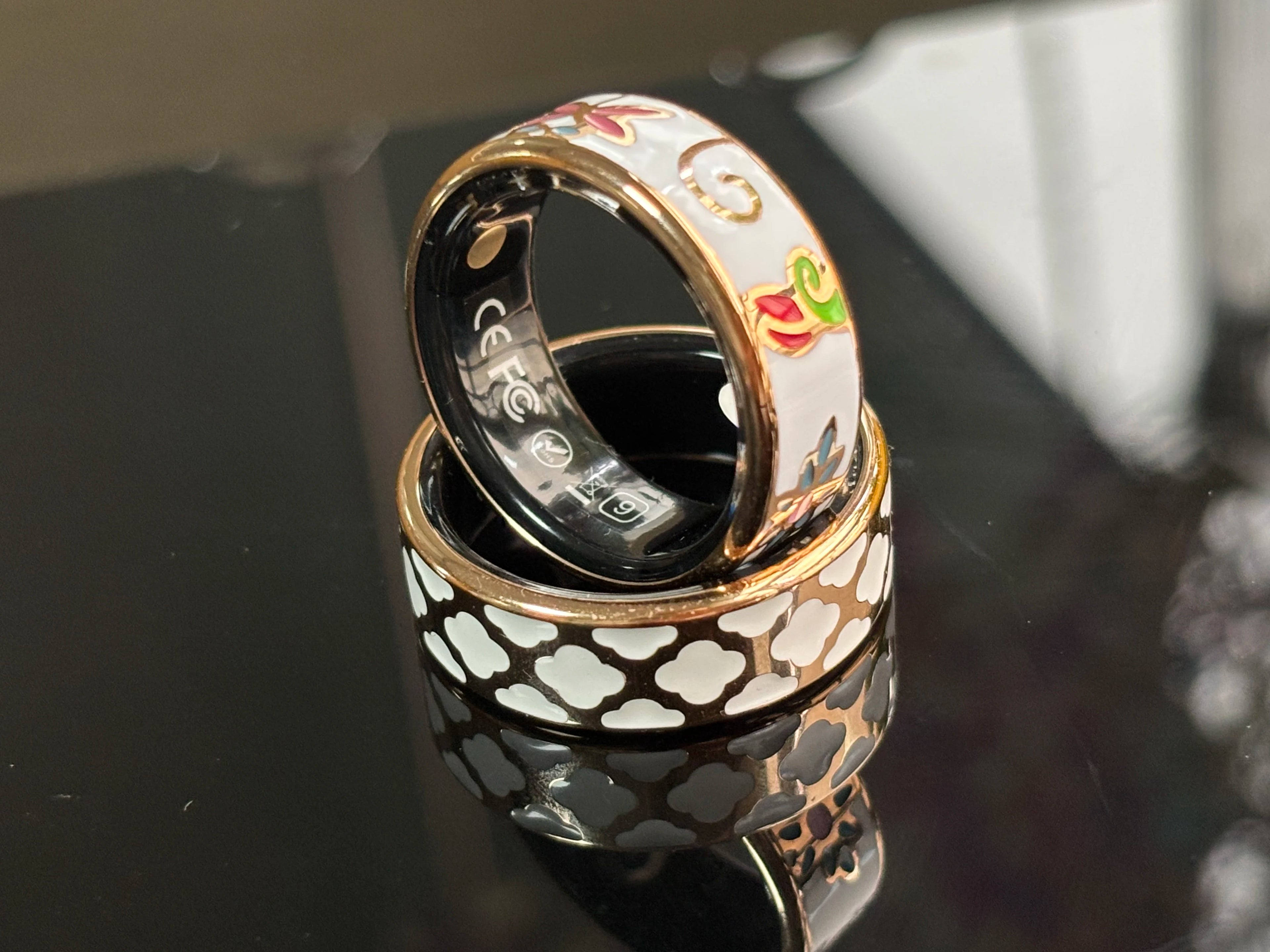 Diamond Fashion Women Smart Ring
