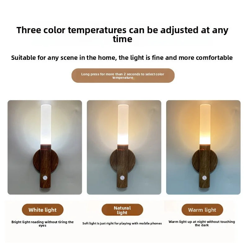 LED Night Light USB Charging Intelligent Human Induction