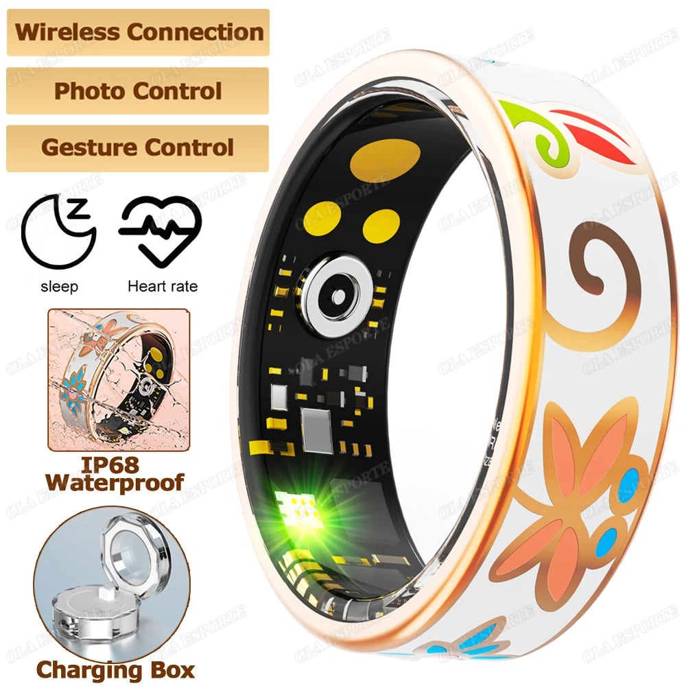 Diamond Fashion Women Smart Ring