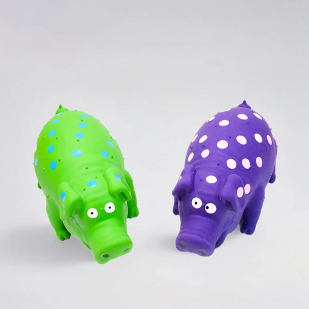 Pet Latex Pig Toy